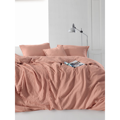 Ensemble de housse de couette 100% coton 3 pièces Foelke