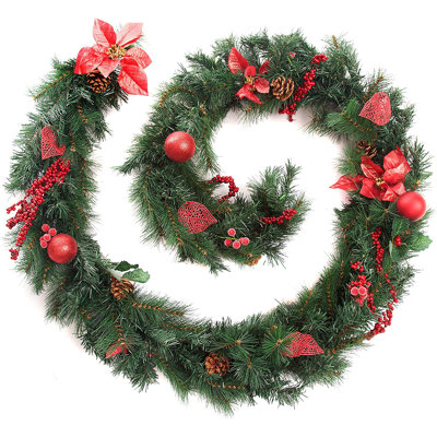 270cm Faux Spruce Garland