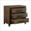 Table de chevet 3 tiroirs Daylin