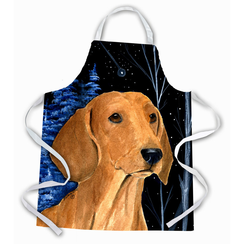 Tablier teckel starry night