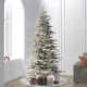 Flocked Sierra Fir Artificial Christmas Tree