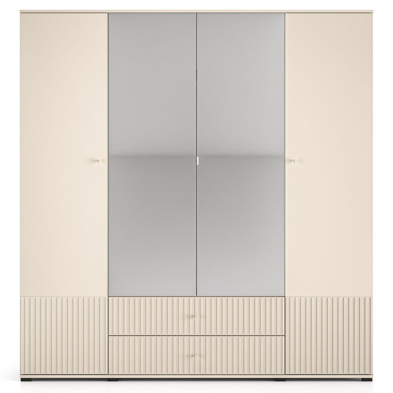 DROMA Manufactured Wood Wardrobe