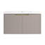 Meuble-lavabo mural avec lavabo en résine-1860110236