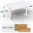 VIVO Single Motor Electric Desk with Push Button Memory Controller-129479294-129479300