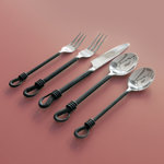 Twist N Shout 20 Piece Flatware Set, Service for 4