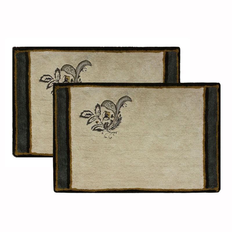 Clearview Cotton Non-Slip Bath Rug
