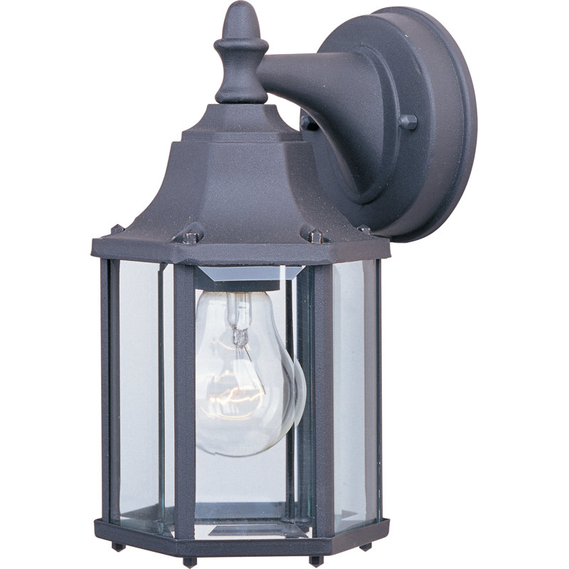 Allegan Aluminum Wall Light, Black