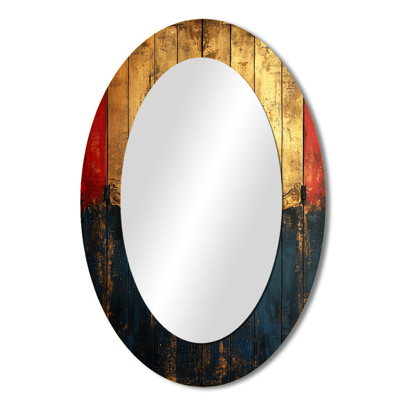 Miroir mural doré, 36 po x 24 po