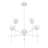 Wolfe 5 - Light Chandelier in Natural-1882074249