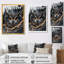 Gilbrook - animaux, reproduction d'art sur toile-399486555-399486553-399486535