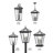 Alford Place 2-Light Outdoor Tall Wall Mount Lantern-65382766