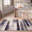 Tapis Shoal moderne à rayures grises et noires brossées, lavable à la machine, antidérapant, à poils courts, pour l'intérieur et l'extérieur, adapté aux animaux domestiques, idéal pour le salon, la chambre, la salle à manger, l'entrée, le corridor ou le bureau.-2083876319