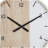 Nesrine Stainless Steal Wall Clock