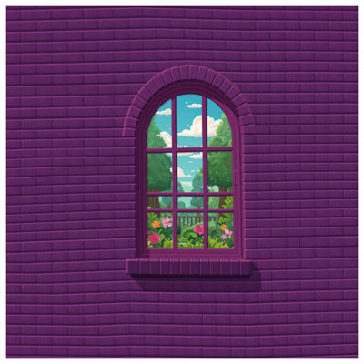 Tapis de bain mural mauve
