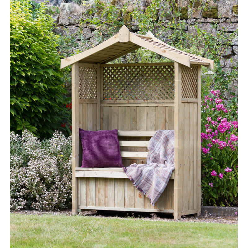 Leyden Solid Wood Outdoor Bench