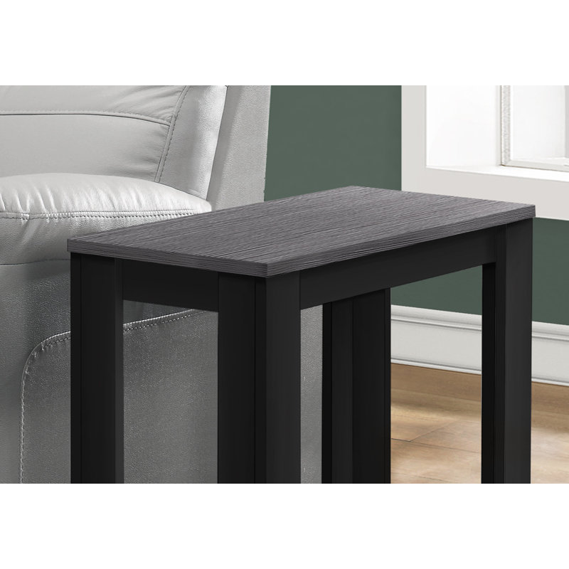Table d'appoint polyvalente avec construction durable et attrait élégant pour n'importe quelle pièce, Noir, Noir, Noir