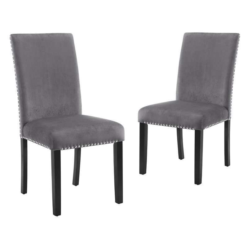 Ebeling 19'' H Dining Chair, Gray
