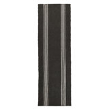 Sorrento Indoor/Outdoor Handwoven Recycled P.E.T Area Rug in Charcoal/White