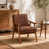 Brown Microfiber