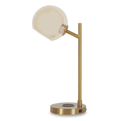 Trevis Metal USB Table Lamp