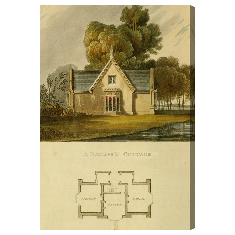 Bailiff's Chapel, reproduction sur toile, H 45 po x l 30 po