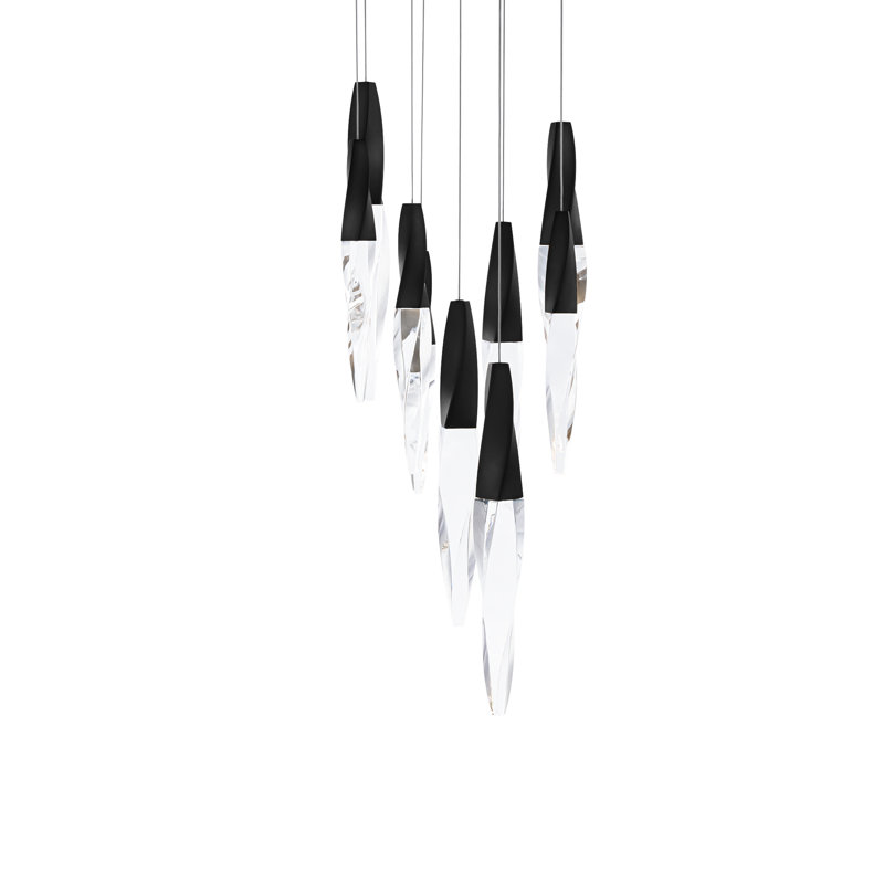 Kindjal 9 - Light LED Pendant, Black