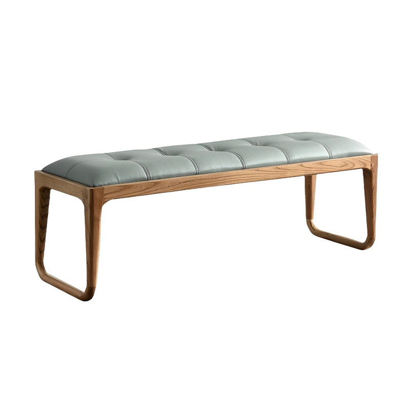 Banc rembourré Lameika, H 15,74 po x l 62,99 po x P 19,68 po