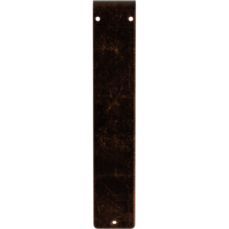 Support en fer forgé, Cuivre antique, H 10 po x l 2 po x P 7,5 po
