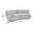 Portsmouth 90'' Upholstered Sofa-580519274