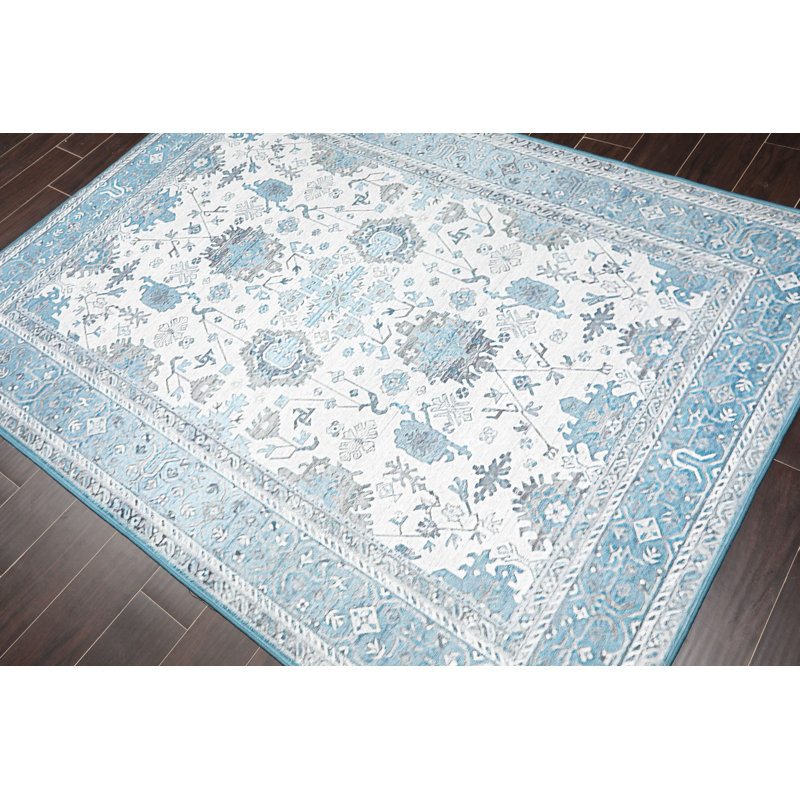 Tapis gris Lompoc, Rectangle 5 pi x 7 pi