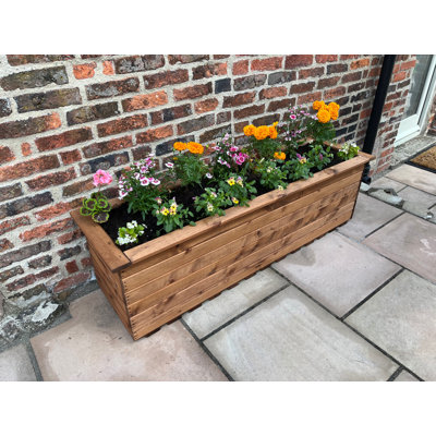 Jambi Wood Planter Box