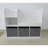 Bookshelf with 3 Fabric Drawers