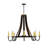 8 - Light Dimmable Empire Chandelier