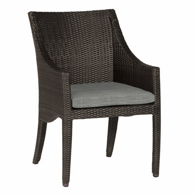 Athena Wicker/Rattan Patio Dining Armchair