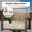 Kerrie 8 - Person Outdoor Patio Dining Set With Cushion-2052395736