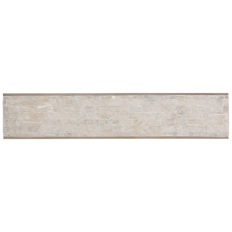 Melange 72'' W Stone Console Table