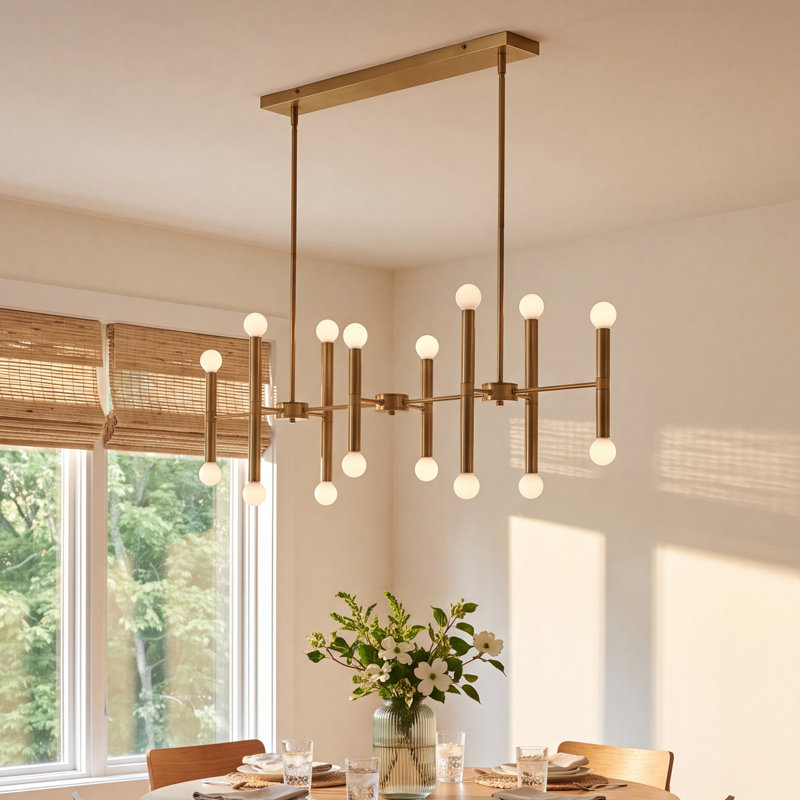 Jamir 16-Light Chandelier, Gold
