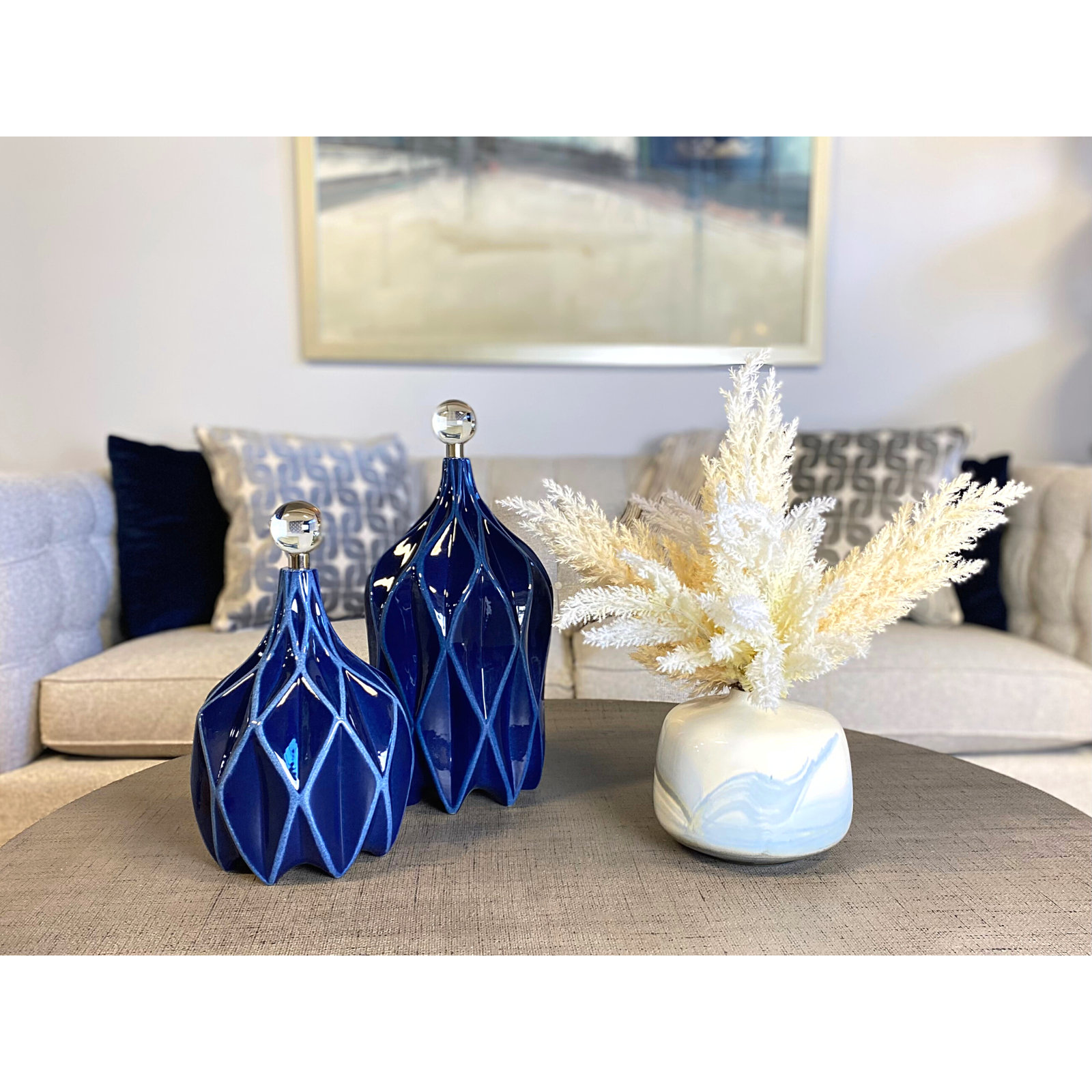 Hydrangea Floral Arrangement in Vase