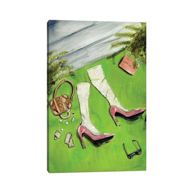 Bless international Wicked Witch Of Louis Vuitton On Canvas by Sean Ellmore  Painting