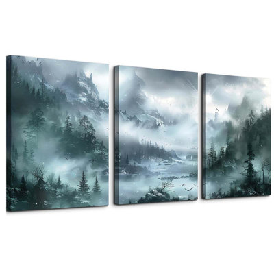 3 Piece Wrapped Canvas Print