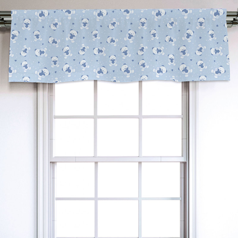 Sateen Ruffled Window Valance