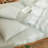 MooMee Striped Duvet Cover Set 100% Washed Cotton Linen Like Textured-122443884-112681252