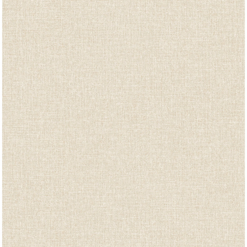 Rouleau de papier peint L 33 pi x l 20,5 po Ederra Linen, Beige