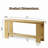 Arwah 63" Solid Wood Console Table