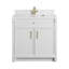 Bellshire Single Vanity w/ White Zeus Silestone Top and Matching Backsplash-1679275770-1679275773