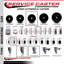 Ensemble de roulettes phénoliques pivotantes à roulettes extensibles 2 freins SCC TLB 4 po x 7/8 po