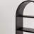 Arched Solid Wood Display Cabinet