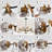 12 - Light Sputnik Modern Linear Chandelier