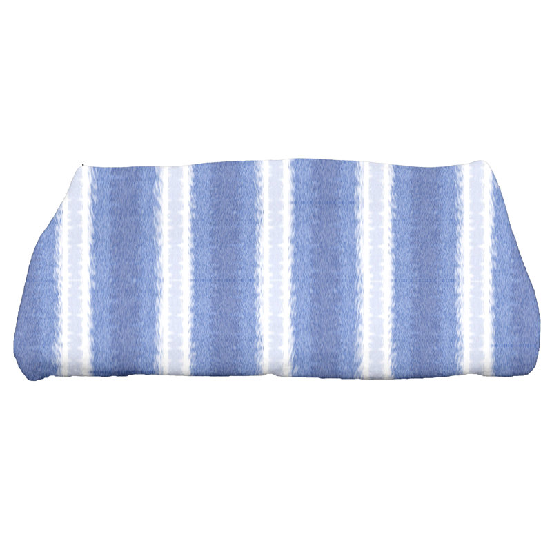 Serviette de bain Hatch Lines, Bleu