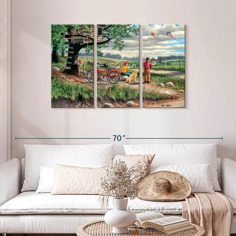 Senne Catching The Wind, 28" H x 45" W
